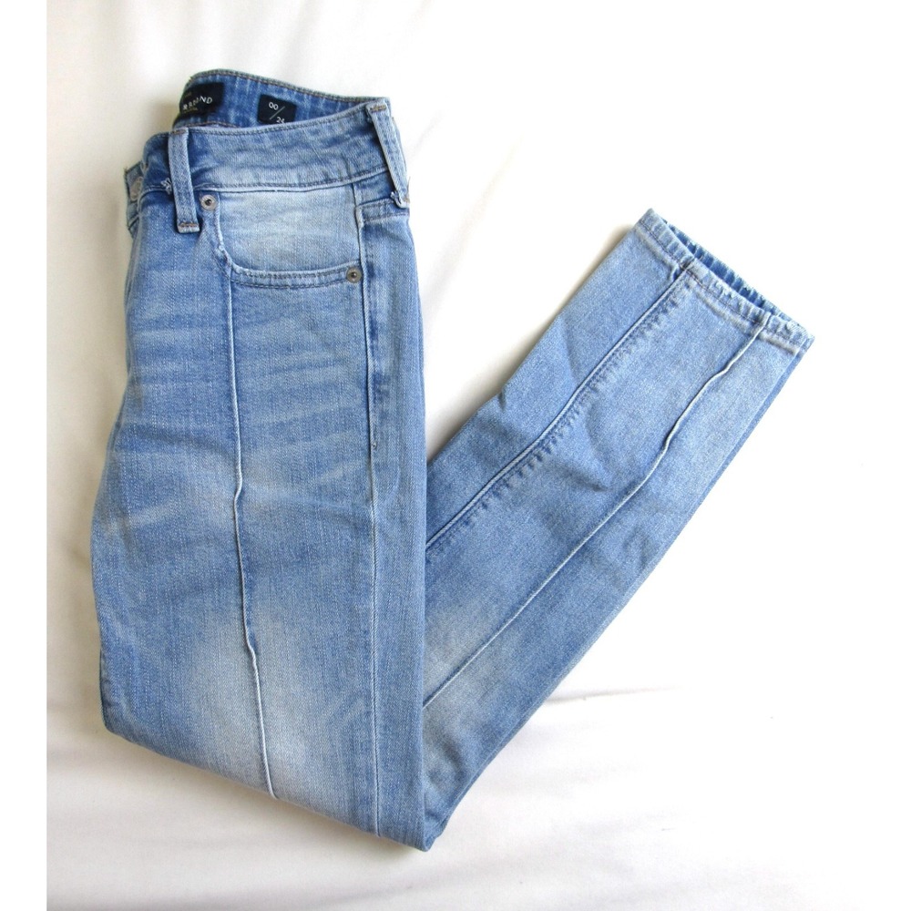 Lucky Brand Jeans Lolita Skinny ORTA Light Bleach Wash Women's Size 00/24
